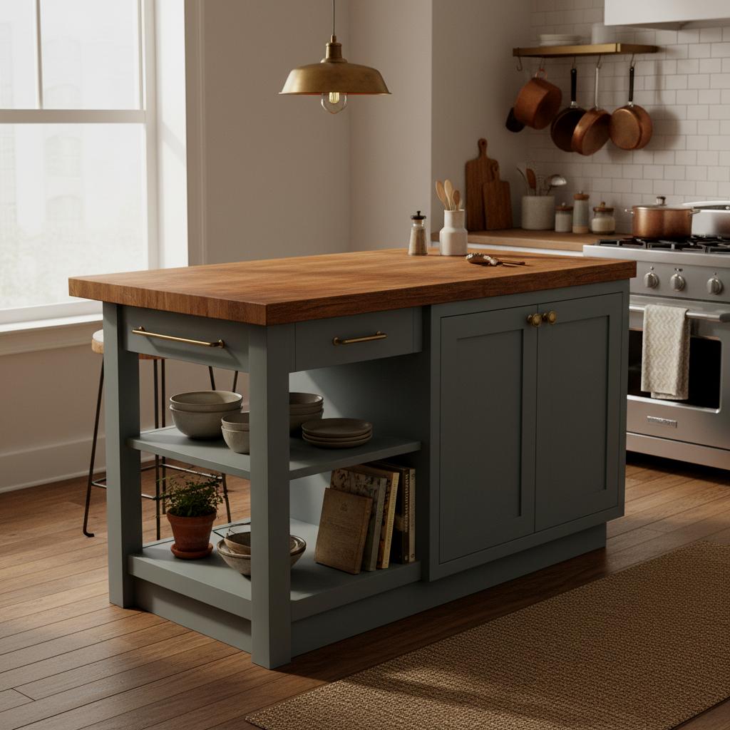 Multi-Functional Island Storage