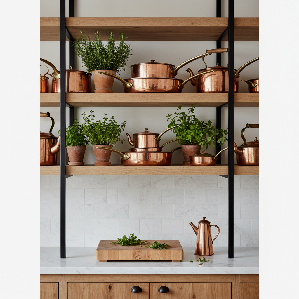 Modern Open Cabinetry