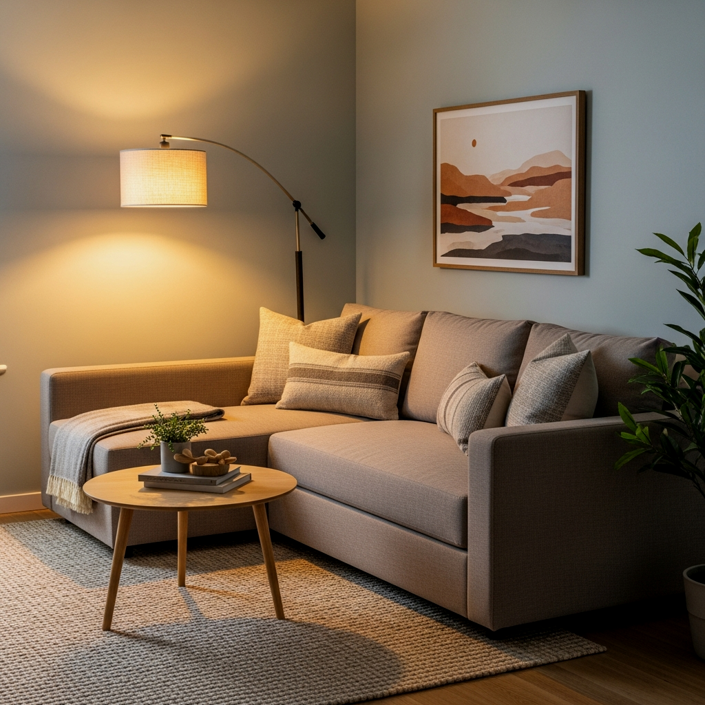 Compact Sectionals Designed for Tight Corners