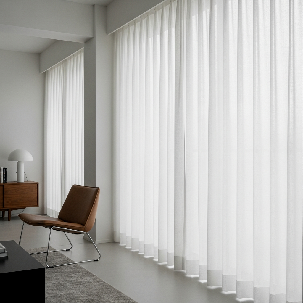 Floor-to-Ceiling Sheer Linens