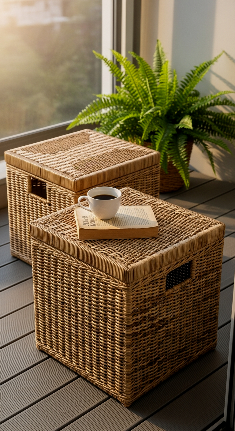 Multipurpose Storage Ottomans