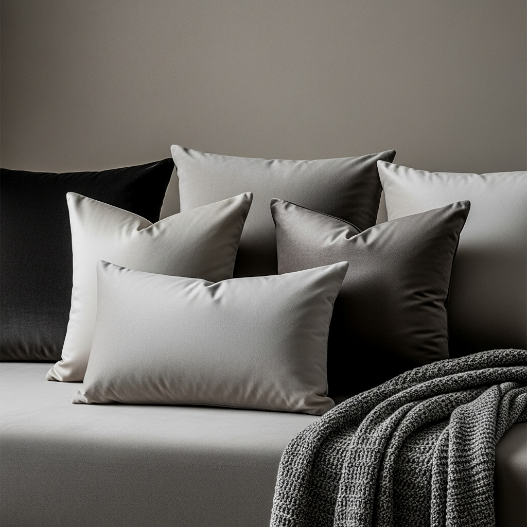 Raw Silk and Matte Velvet Contrast