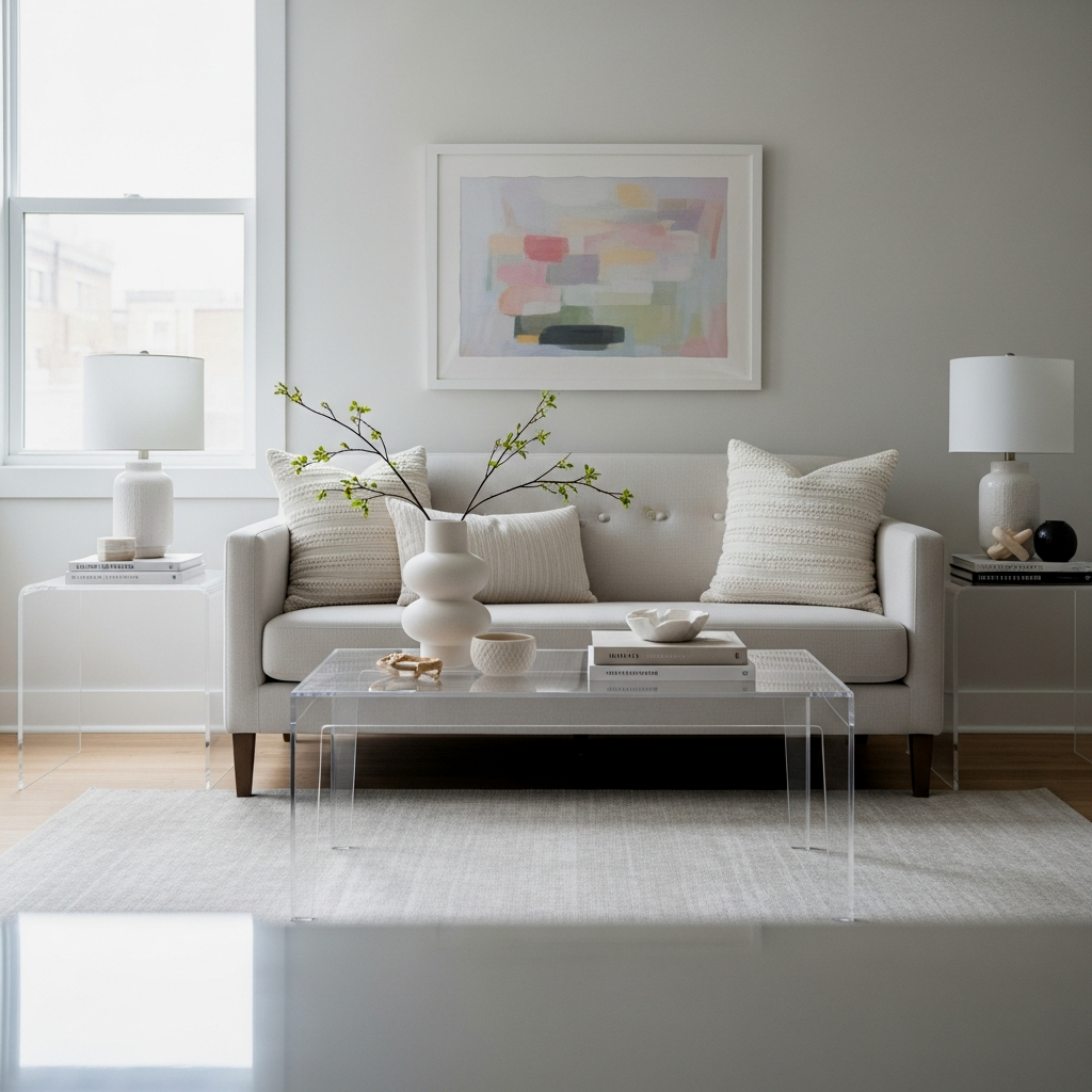 The Magic of Acrylic and Glass Furniture