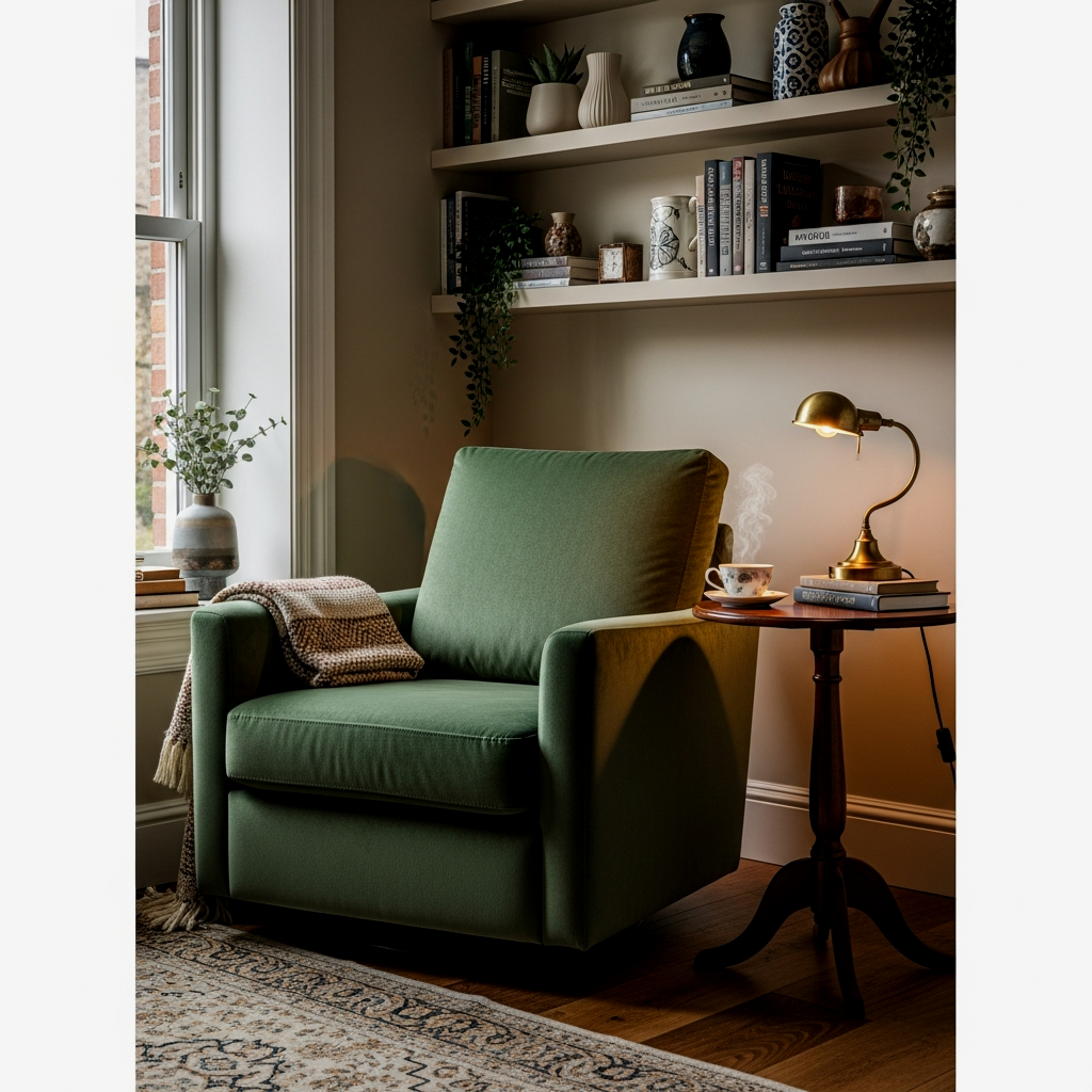 Cozy Nooks Created with Strategic Corner Seating