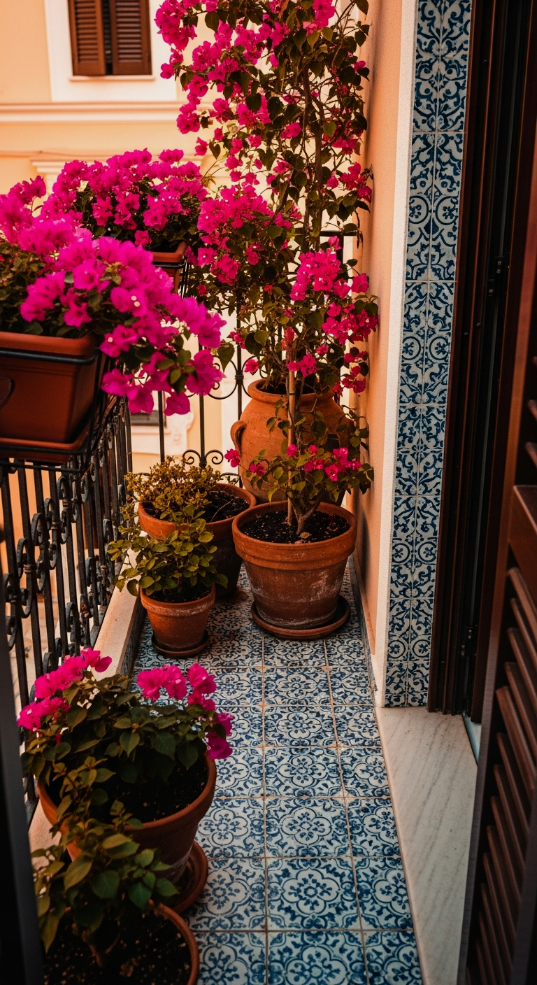 Mediterranean Escape in a Small Space