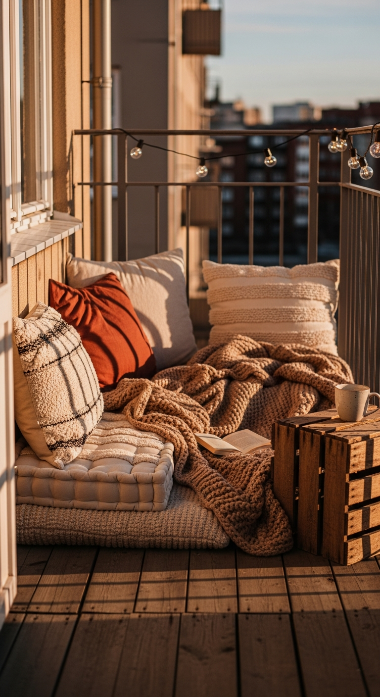 Cozy Balcony Ideas for Apartments