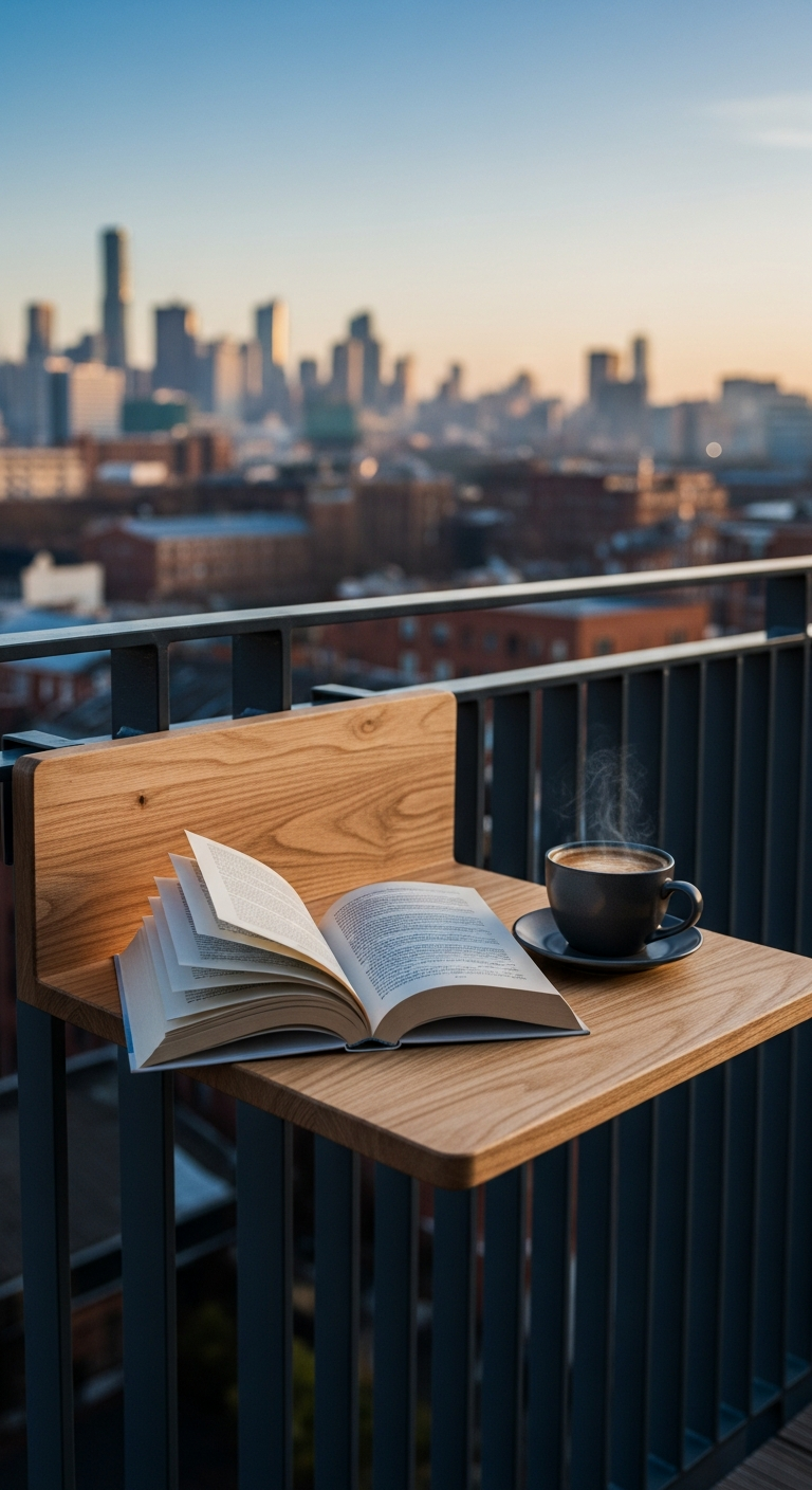 Hanging Railing Table
