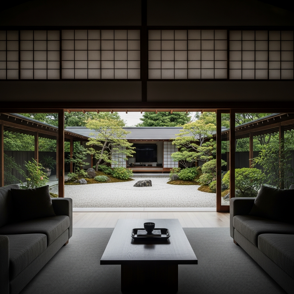 Indoor-Outdoor Flow: The Engawa-Style Living Room