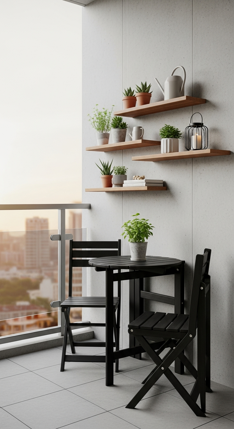 Smart Small Balcony Furniture