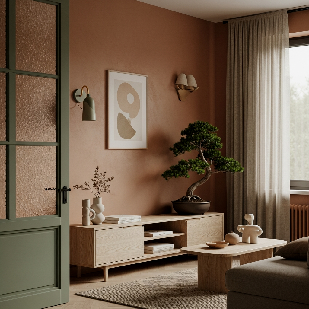 Sage Green & Warm Clay Earthiness