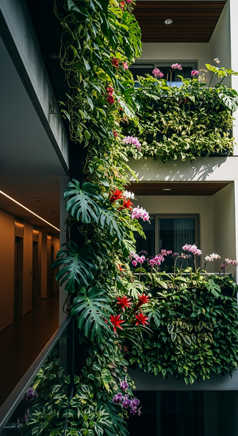 Integrated Vertical Greenery