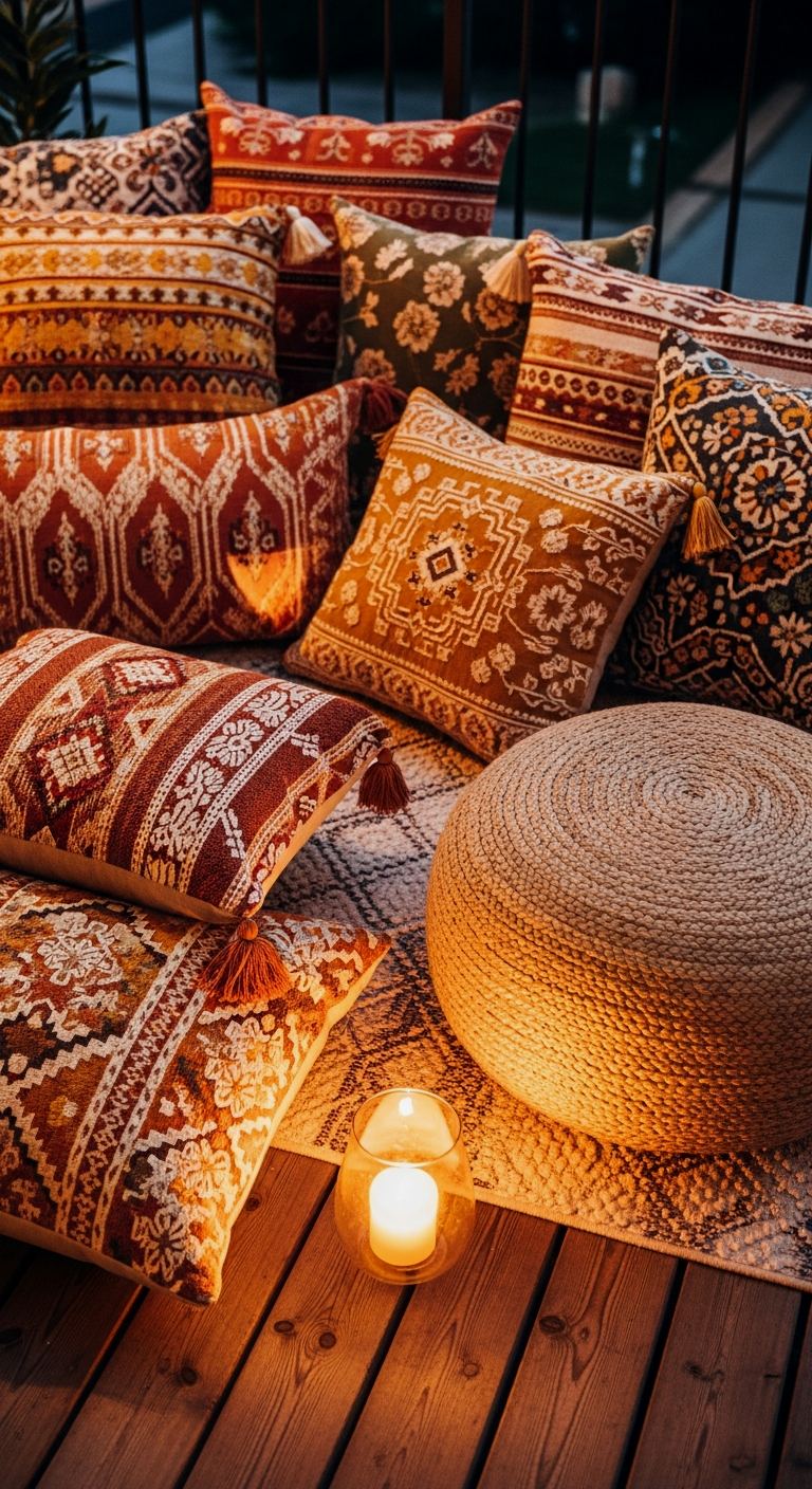 Floor Pillows and Poufs