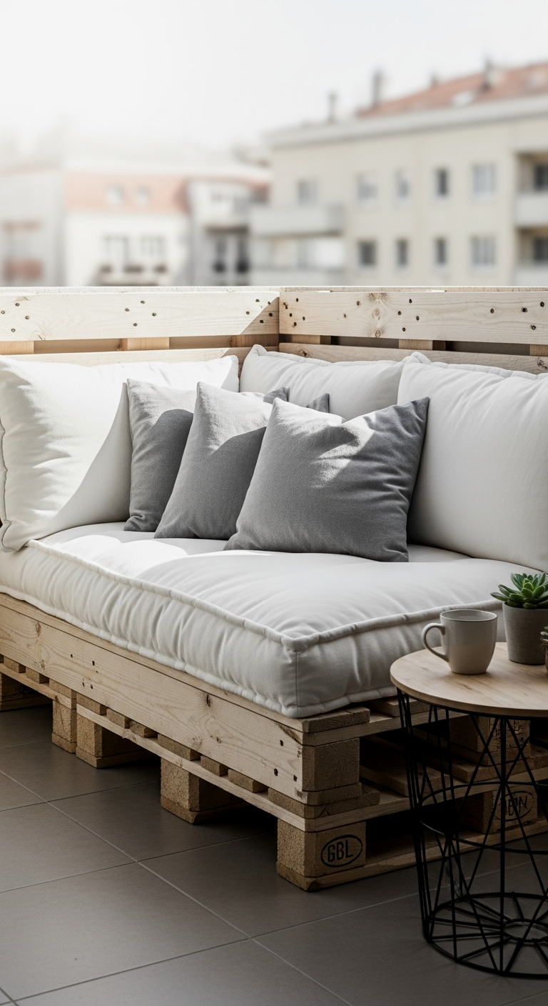 DIY Pallet Sofa Nook