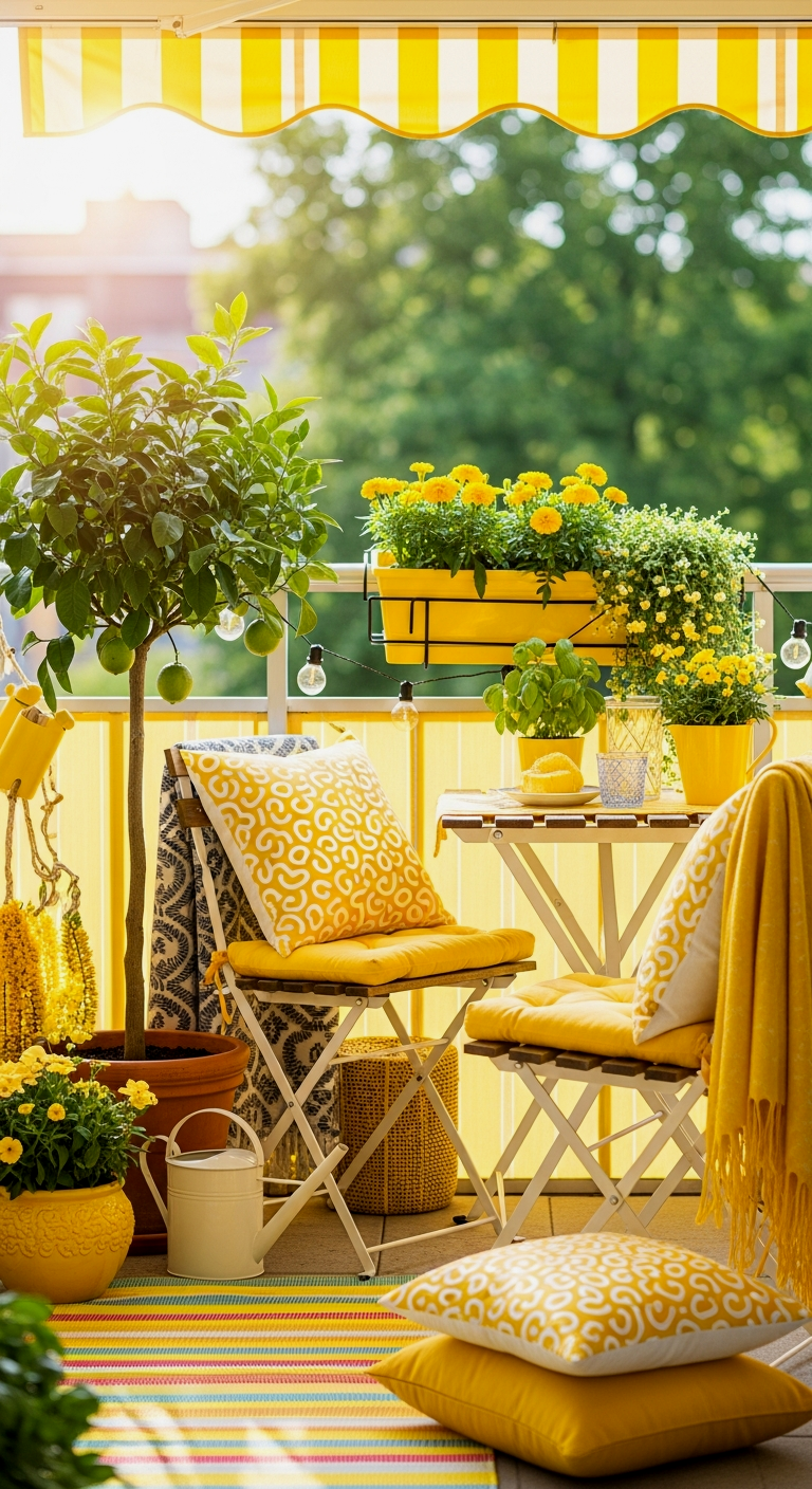 25 Small Balcony Ideas for Apartments: Tiny Space Makeovers