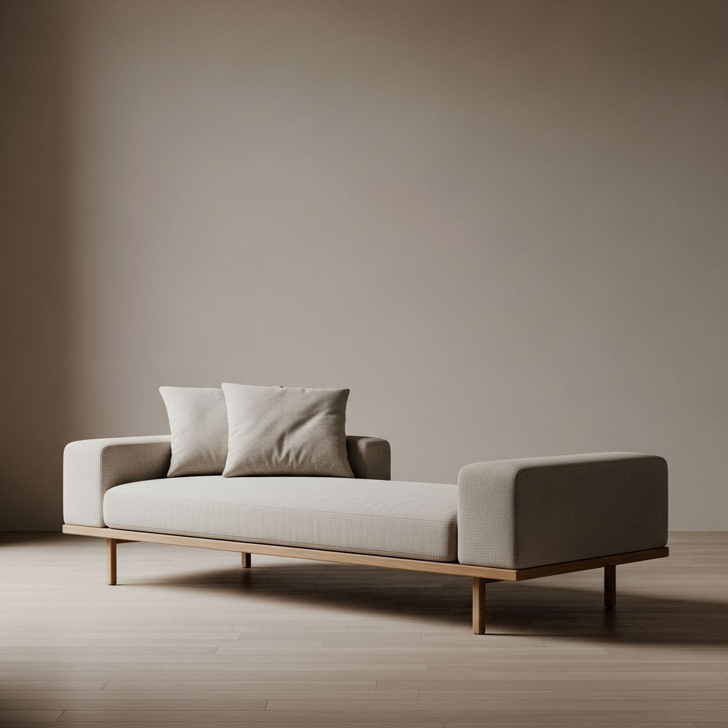 The Linen-Upholstered Zen Daybed