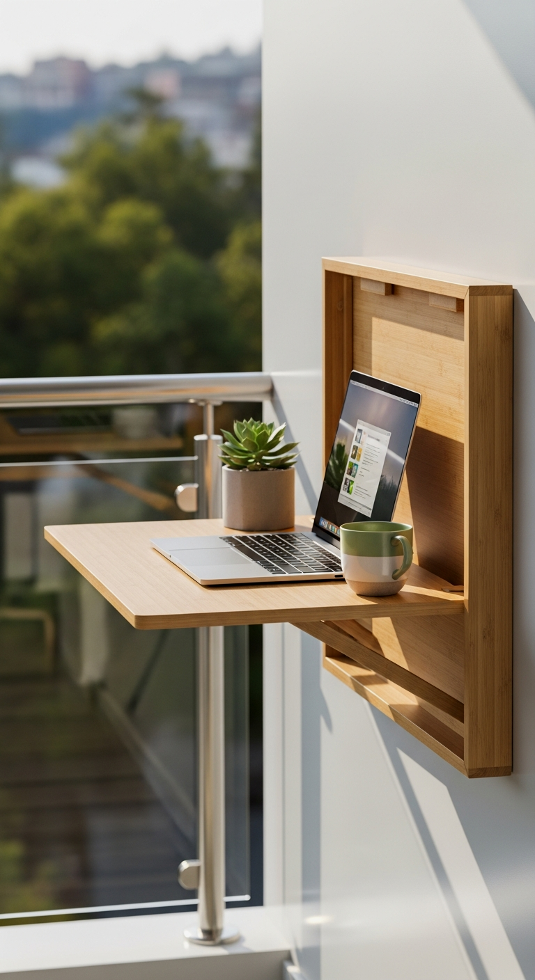 Foldable Wall-Mounted Desk