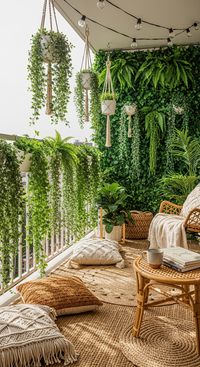 Lush Hanging Planters
