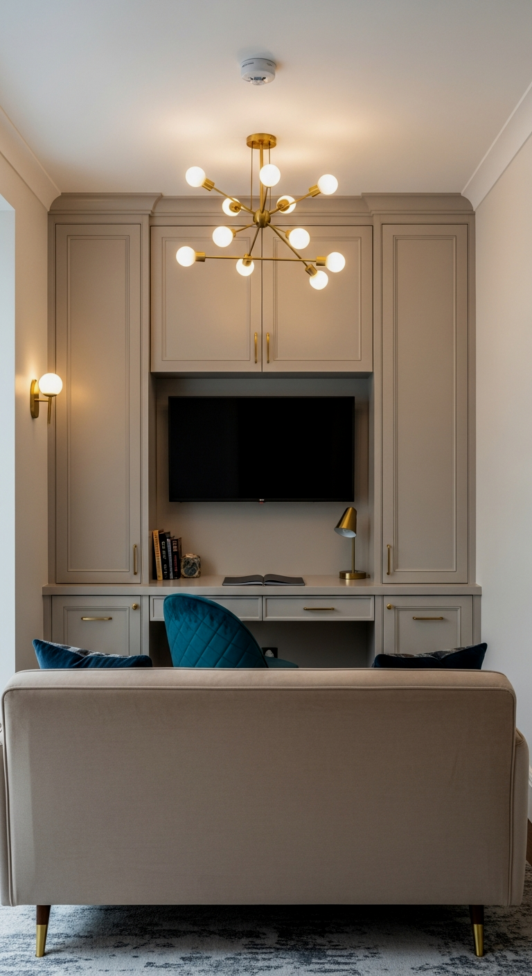 The Integrated Workspace and Media Wall