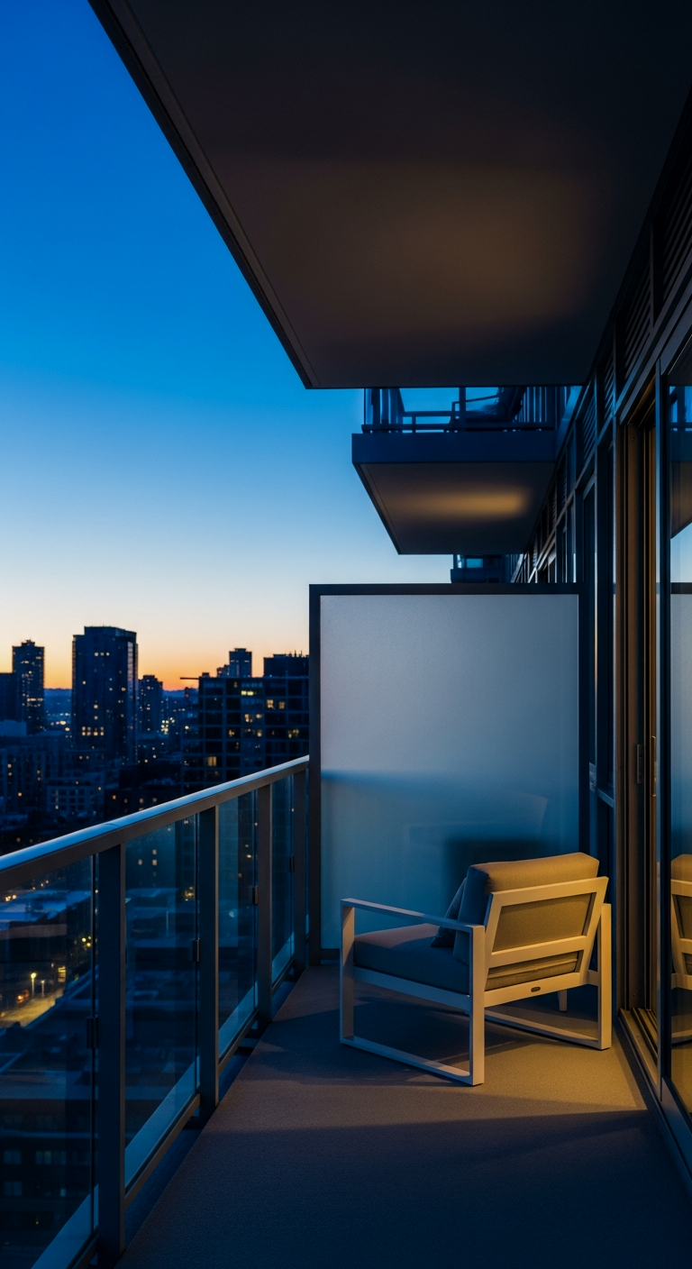 Frosted Glass Panels
