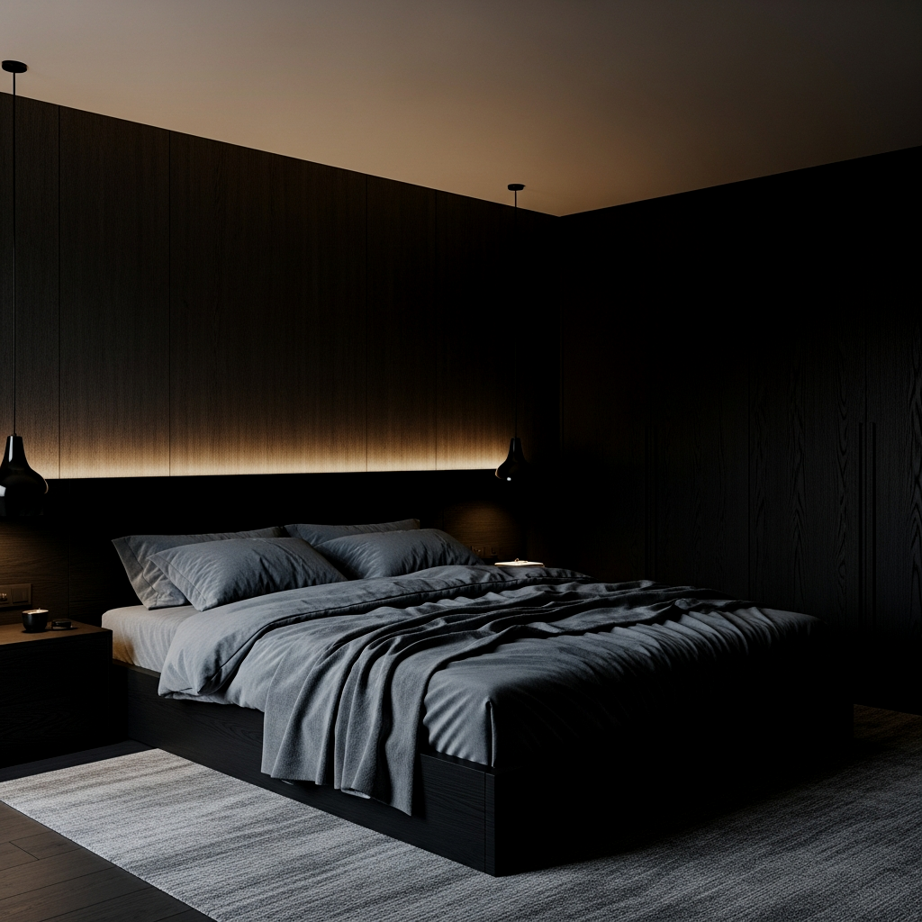 Dark Masculine Bedroom Ideas That Are Anything But Boring