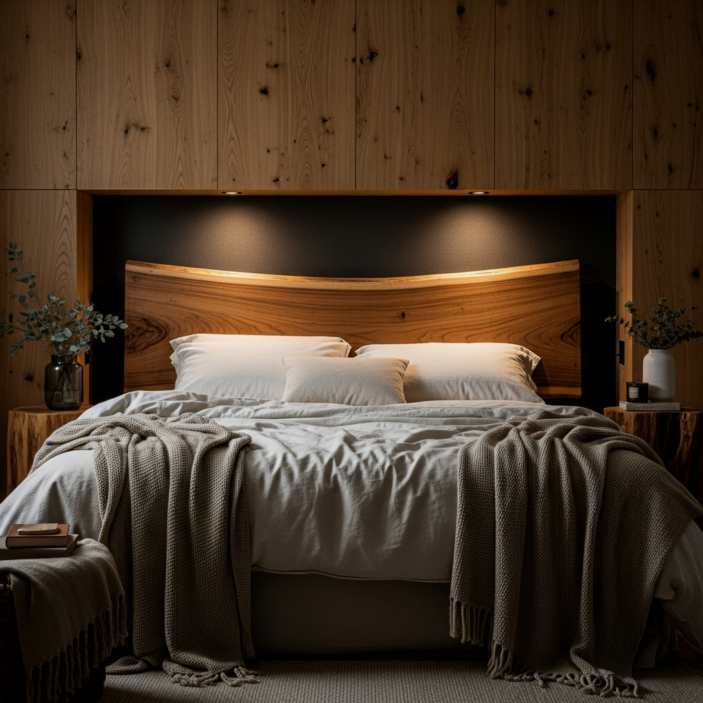 Natural Wood Accents & Organic Warmth