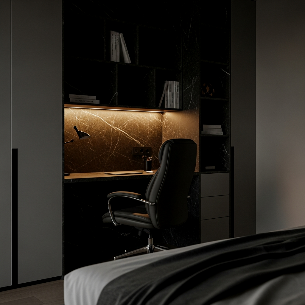 The Executive Home Office Bedroom Combo