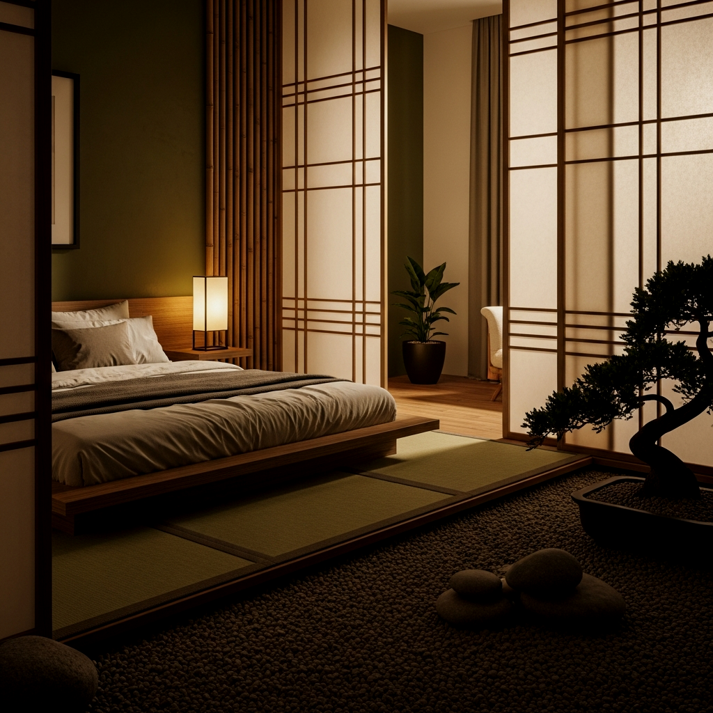 The Zen-Inspired Masculine Retreat
