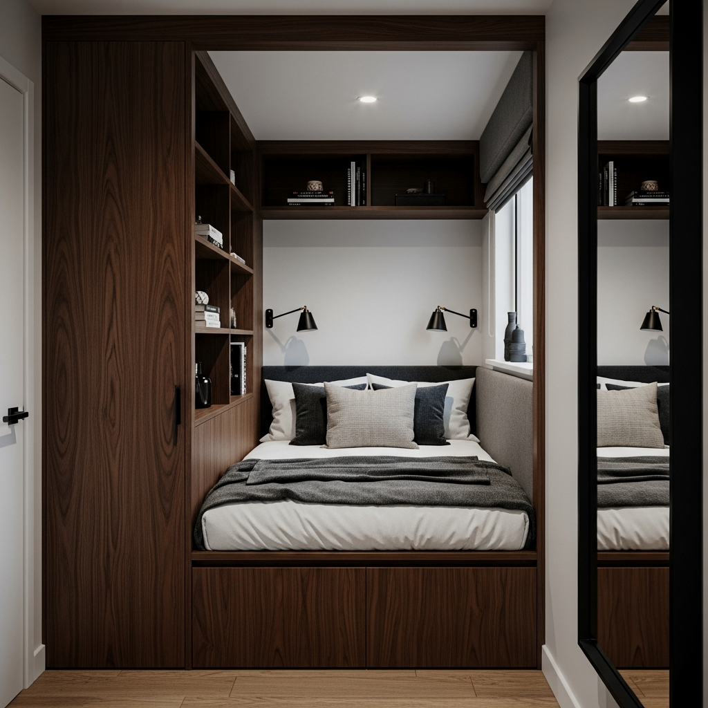 Small Masculine Bedroom Ideas for Style in Minimal Space