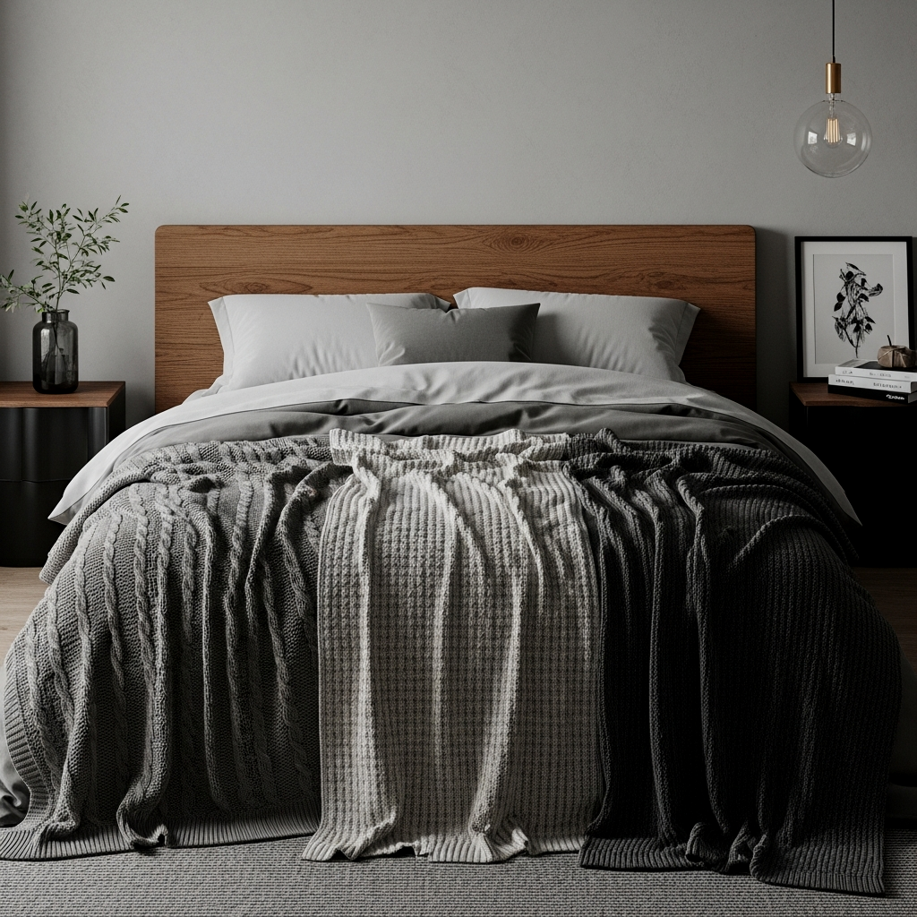 The Layered Minimalist Bed