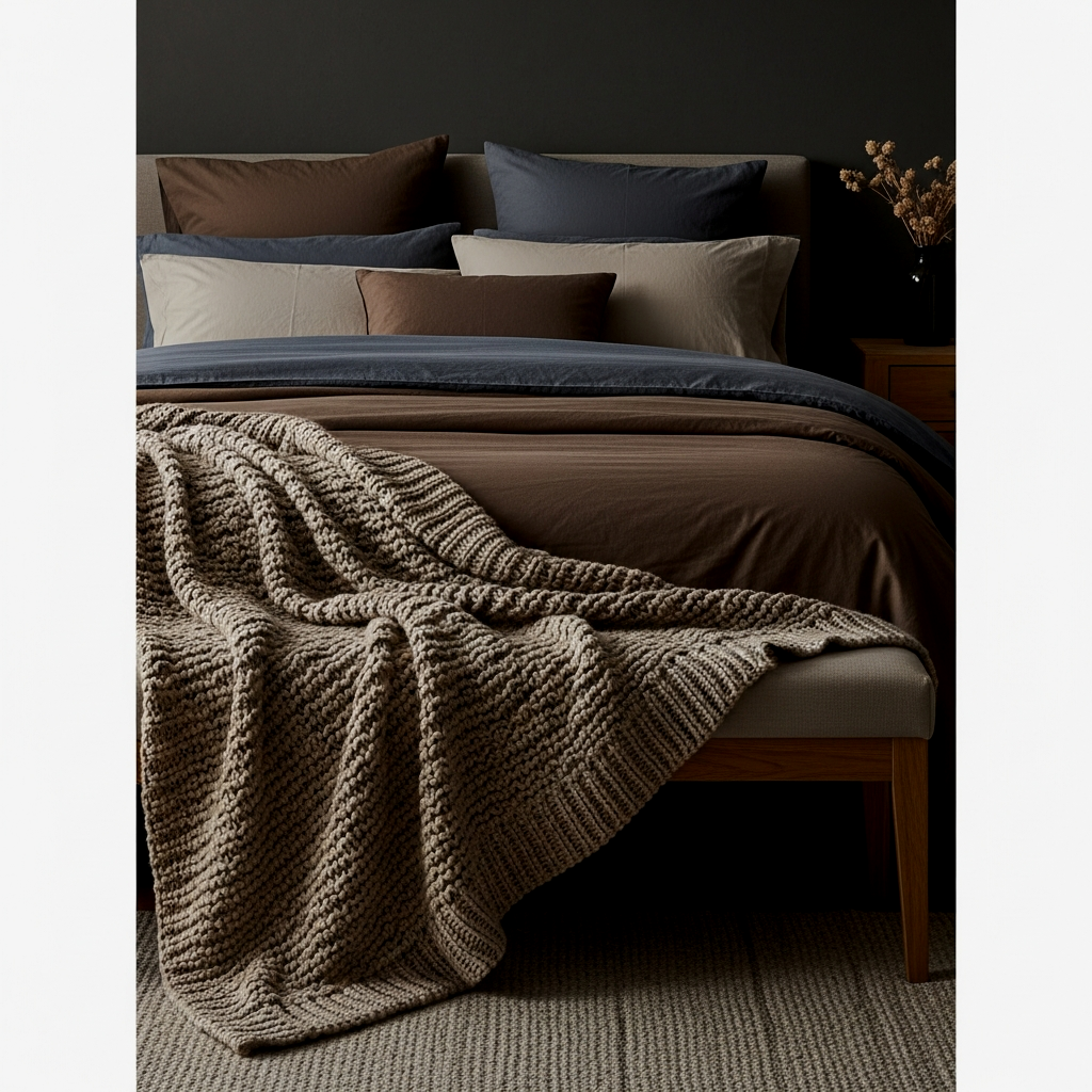 Layered Earth Tone Linens
