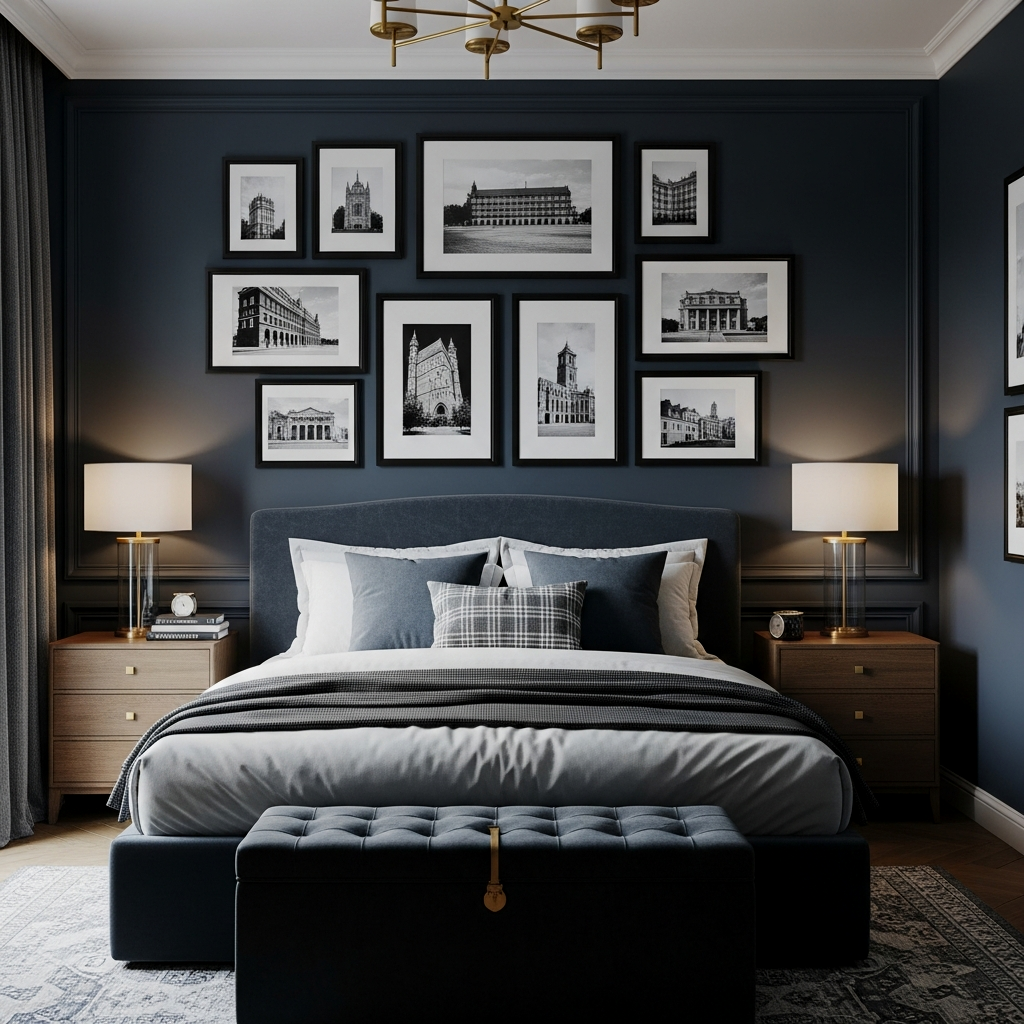 Monochrome Budget Gallery Wall