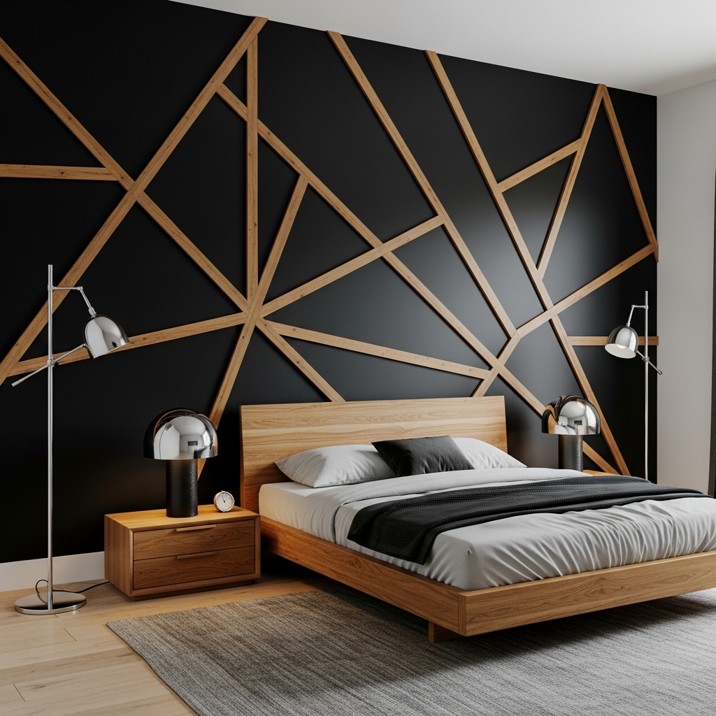 Geometric Wall Art Statement