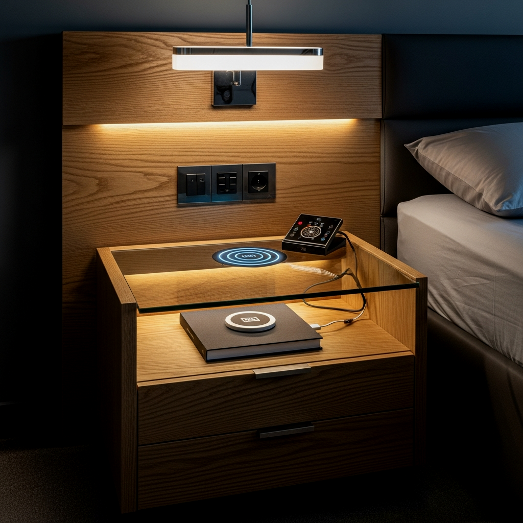 High-Tech Smart Bedside Integration