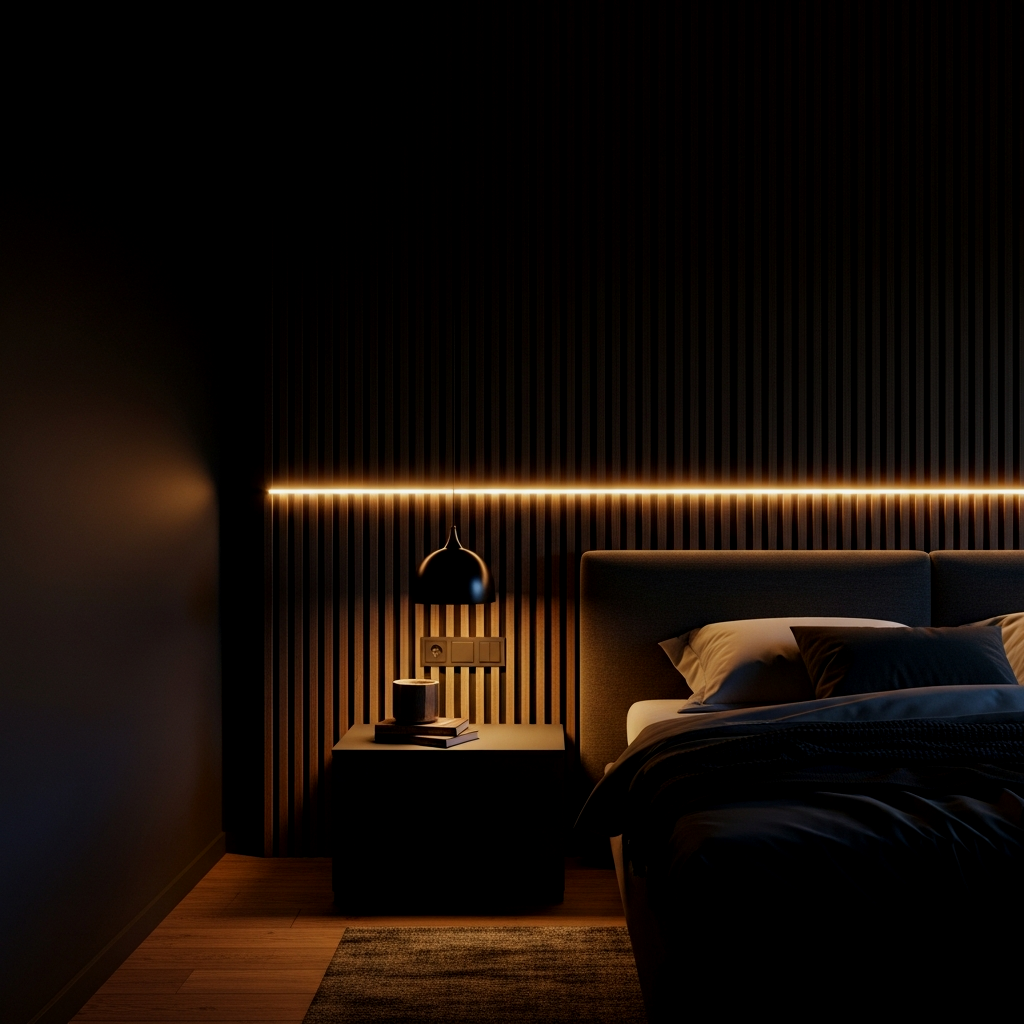 Integrated LED Headboard Strips