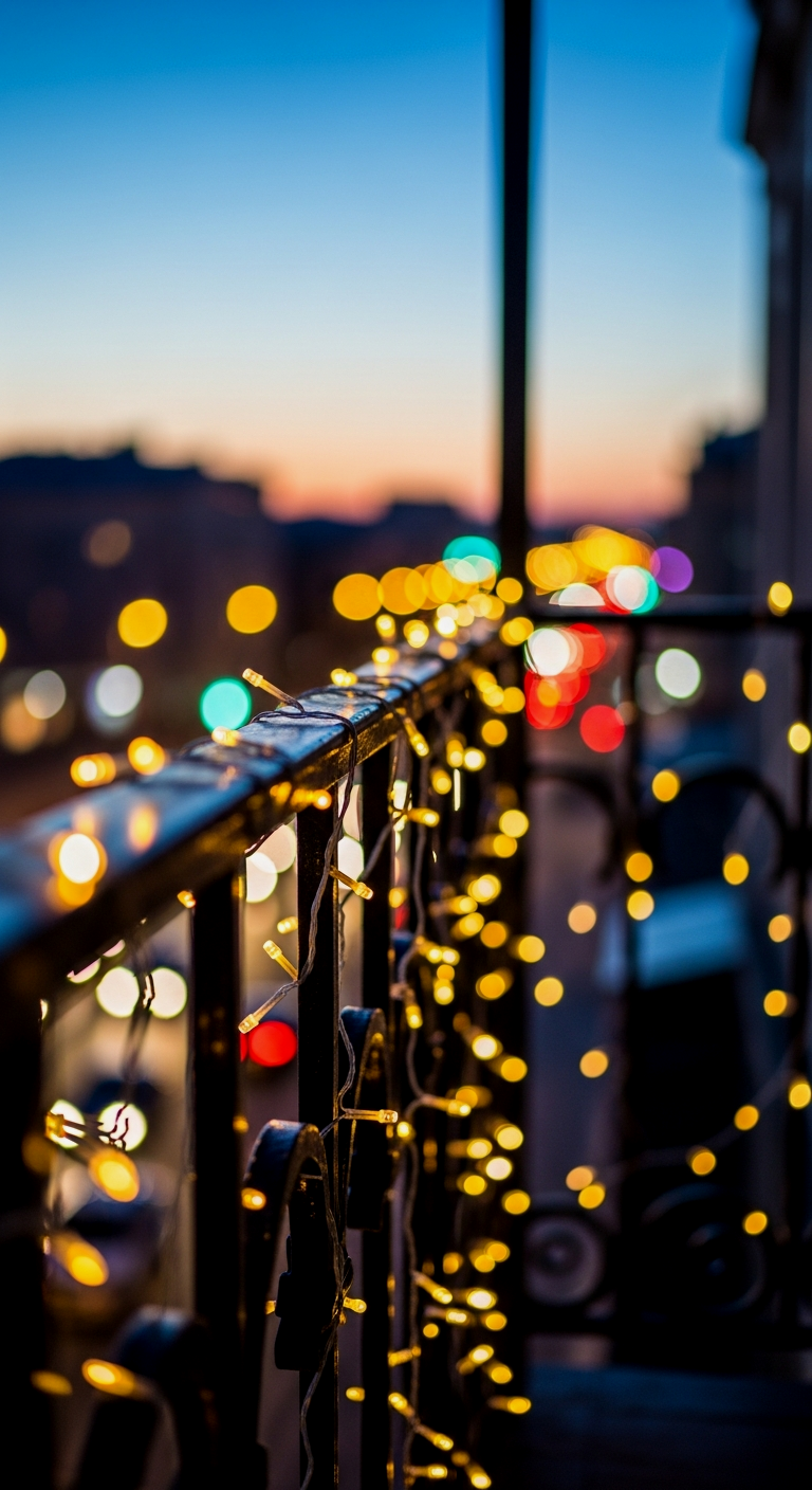 Twinkling String Lights