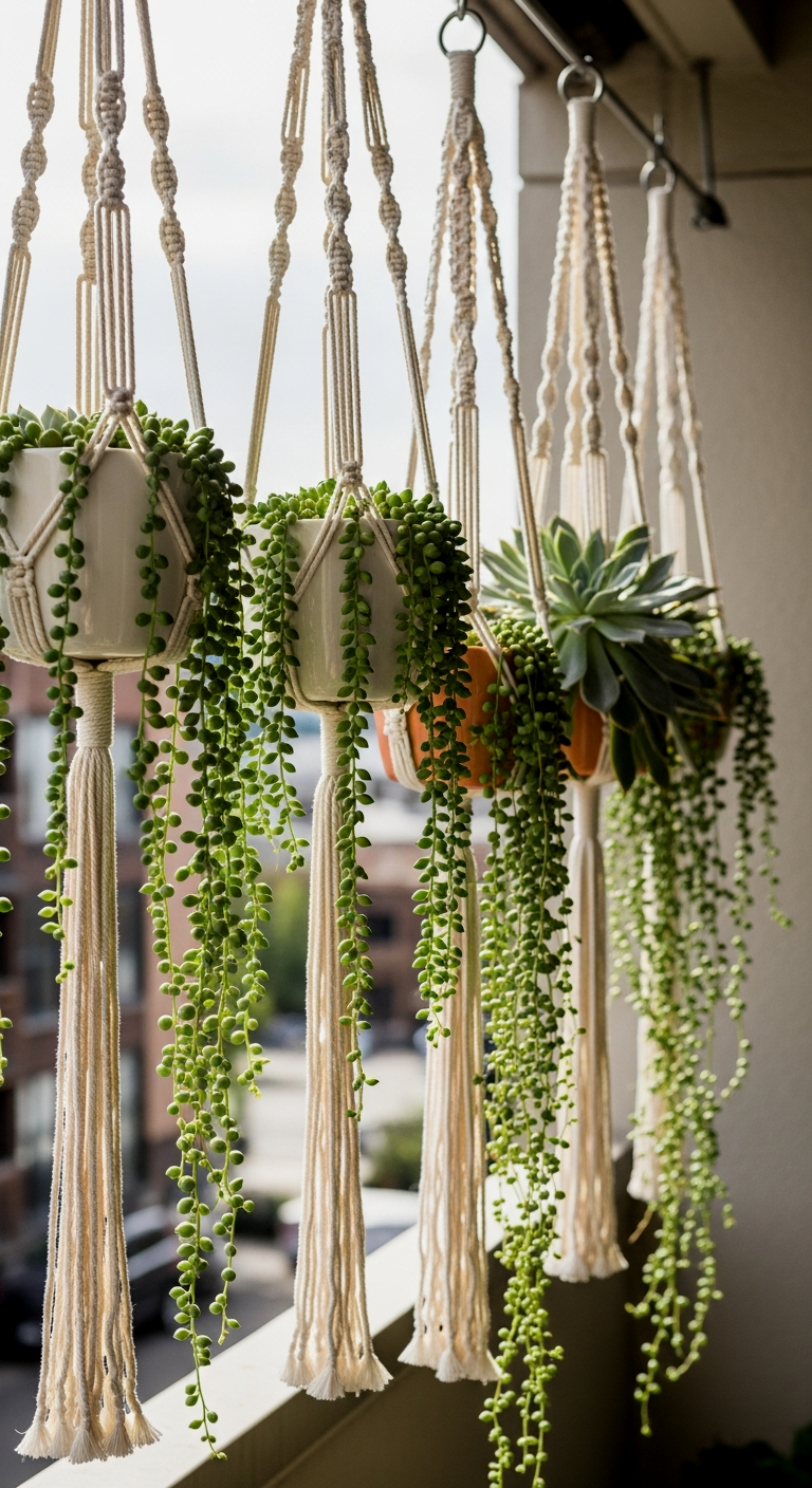 Macramé Hanging Planters