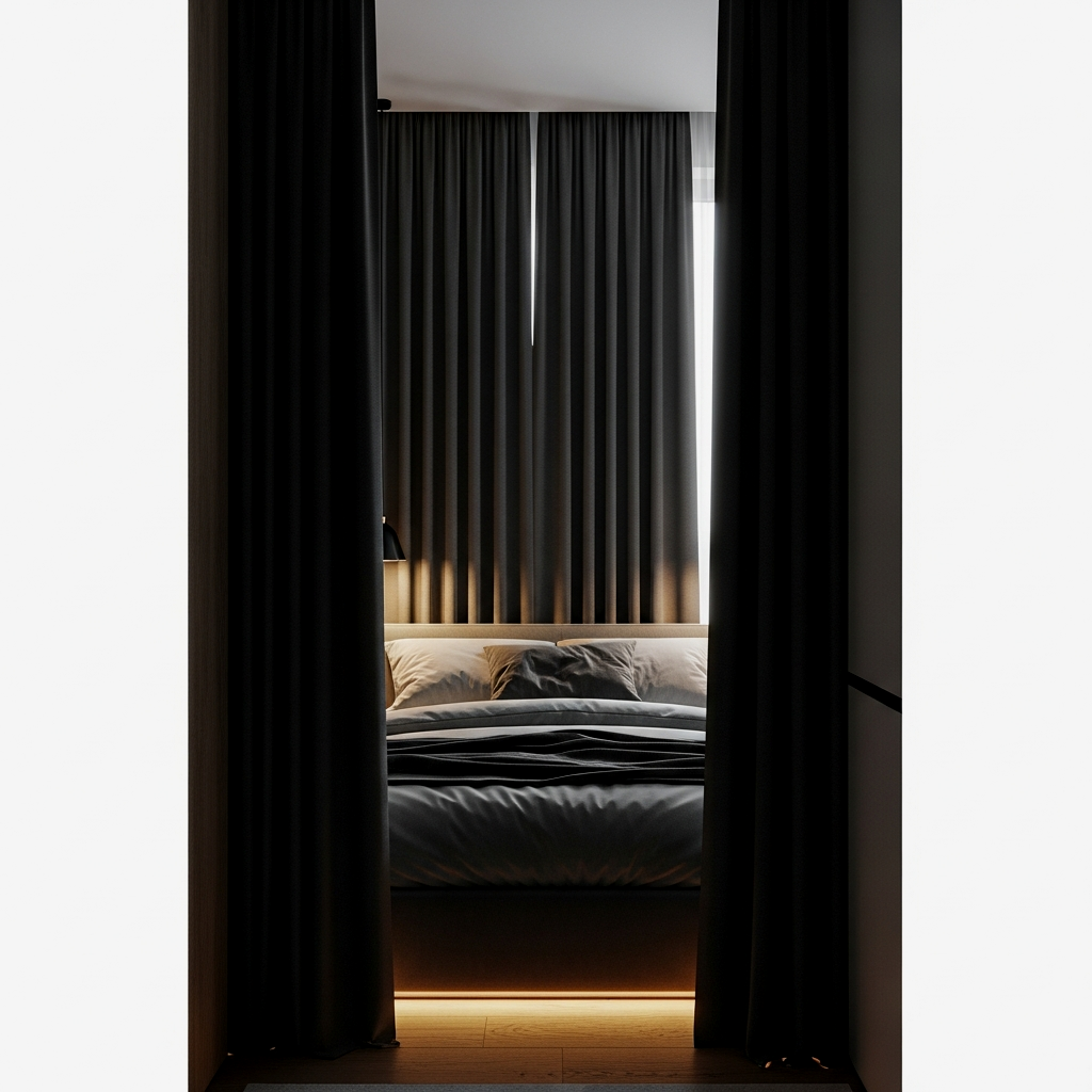 Floor-to-Ceiling Drapery for Height