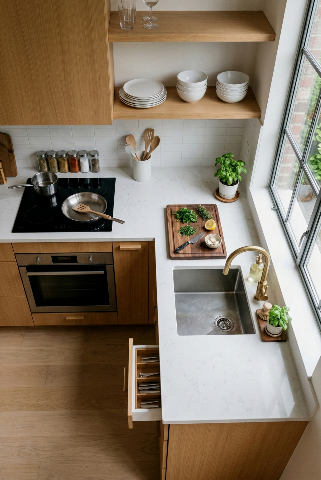 Tiny Kitchen Layout Ideas That Maximize Every Inch