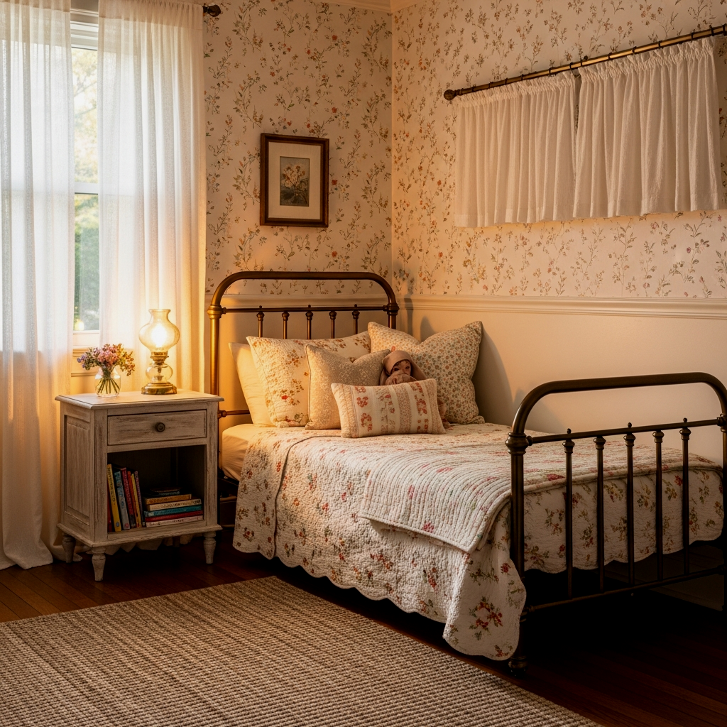 Whimsical Cottagecore: Cozy Texture Without the Bulk