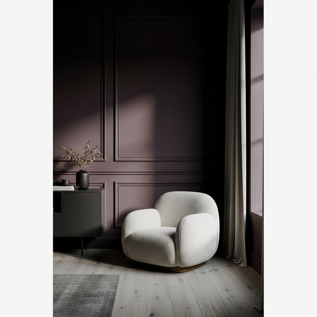 Dark Plum Purple