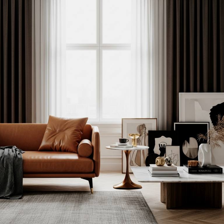 22 Masculine Living Room Ideas That Feel Sophisticated & Curated