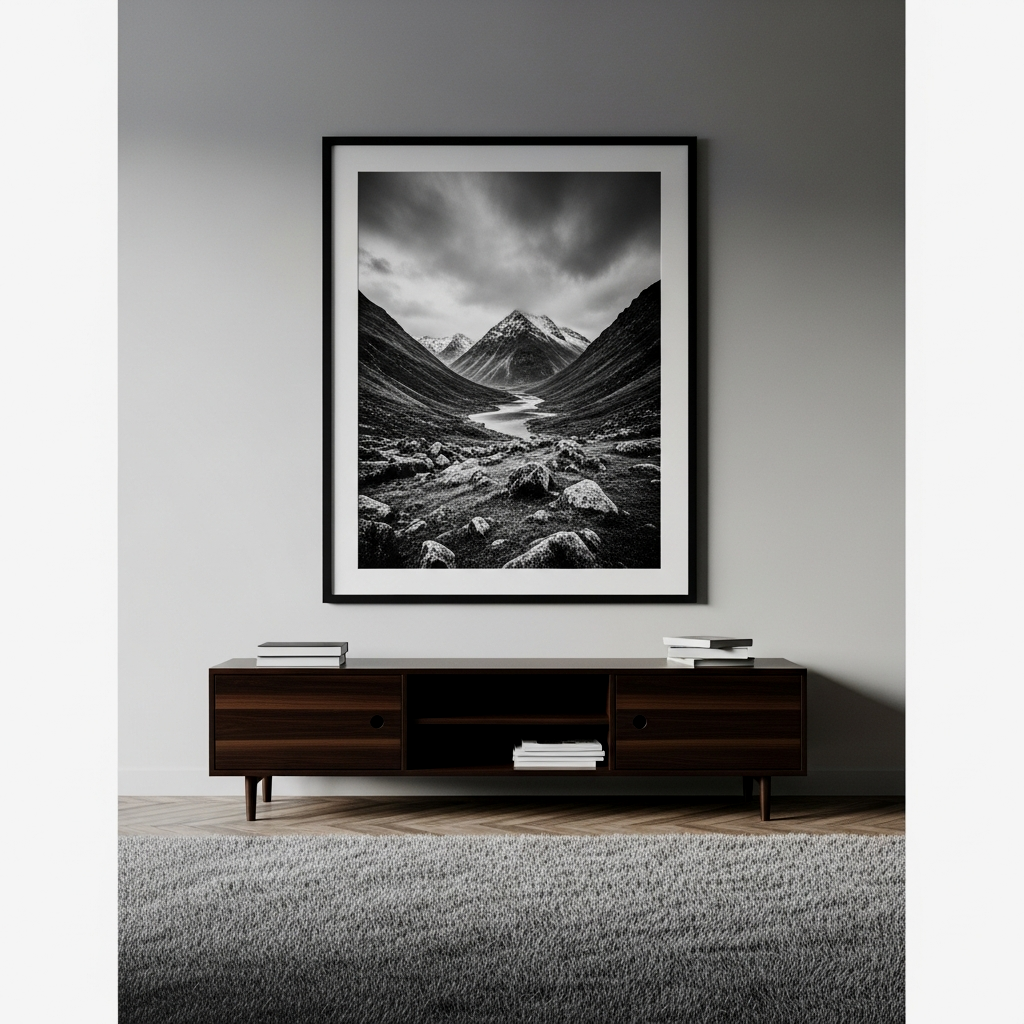 13 Masculine Wall Art Ideas: Oversized Photography
