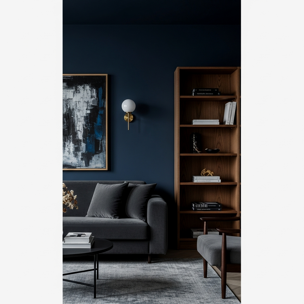 12 Moody Paint Colors: The Deep Navy Velvet Transformation