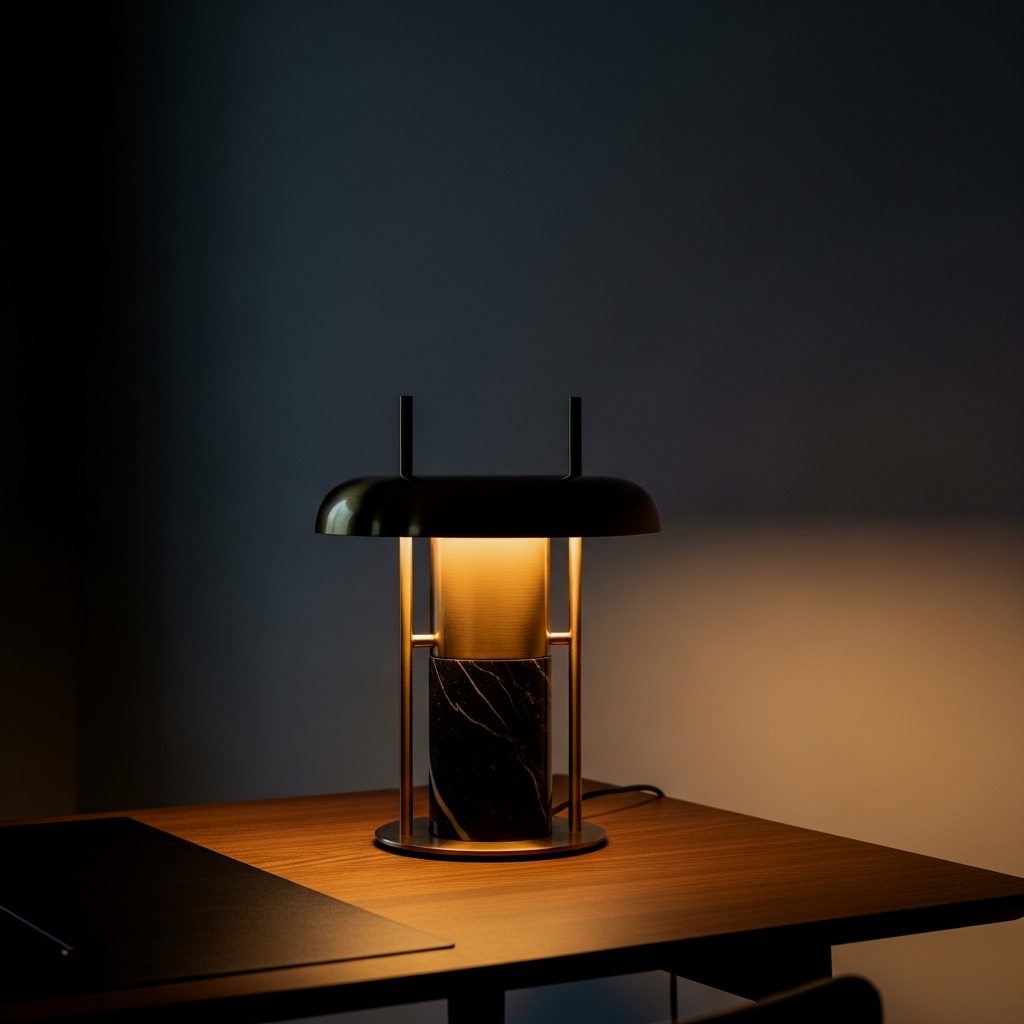 High-End Lighting: The Sculptural Task Lamp