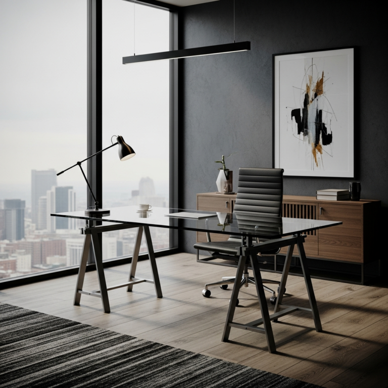 Executive Presence: Professional Masculine Office Decor for Leaders