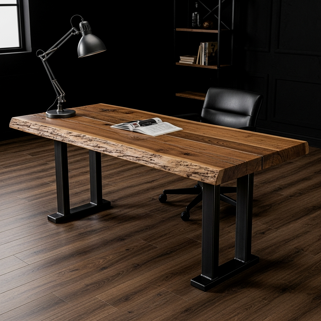 Industrial Metal and Wood Mixes: The I-Beam Aesthetic