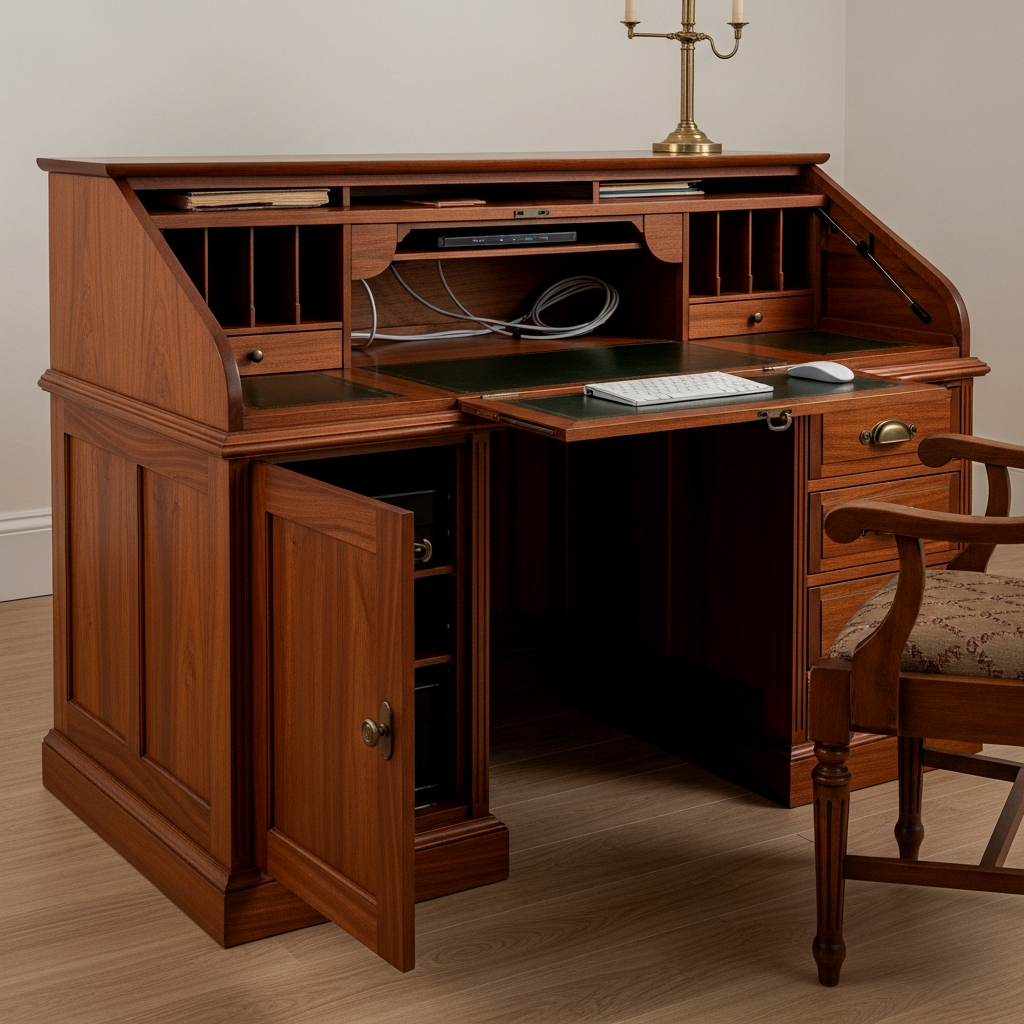 Hidden Tech Integration: The Stealth Mahogany Classic