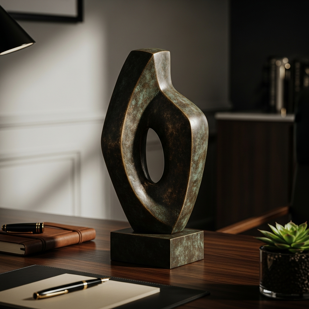 Bronze Abstract Sculpture