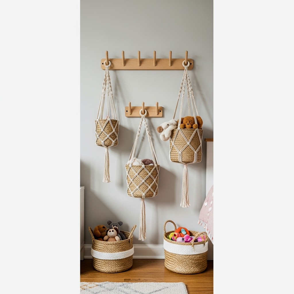 Vertical Storage with Boho Flare