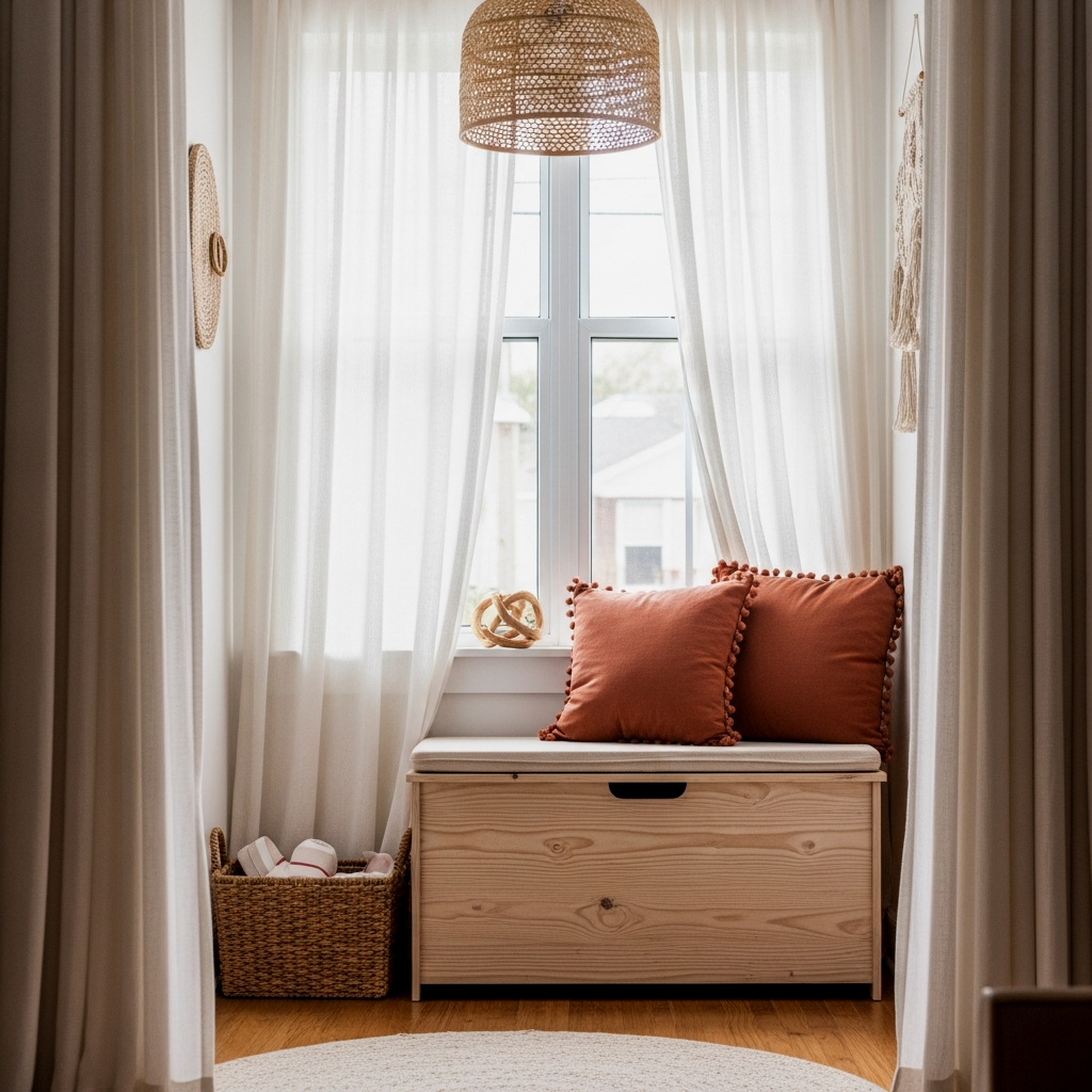 Light and Airy Window Nook